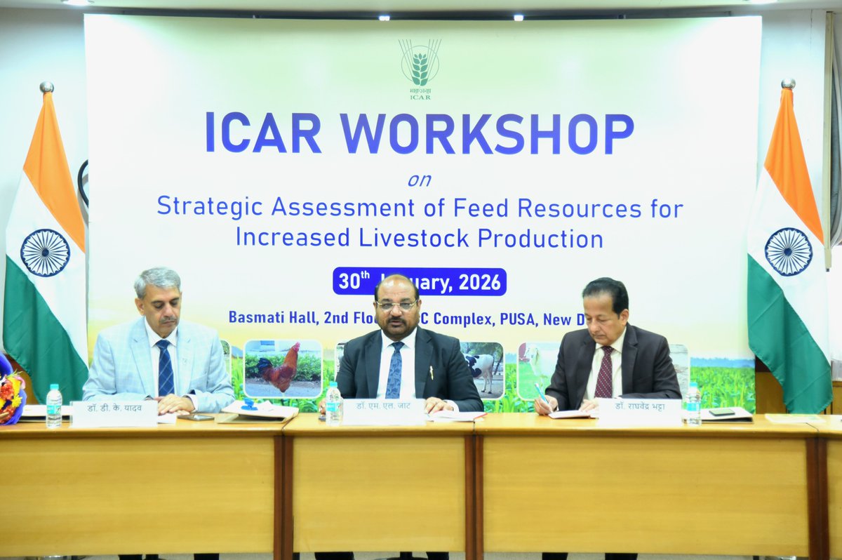 Indian Council of Agricultural Research. tweet media