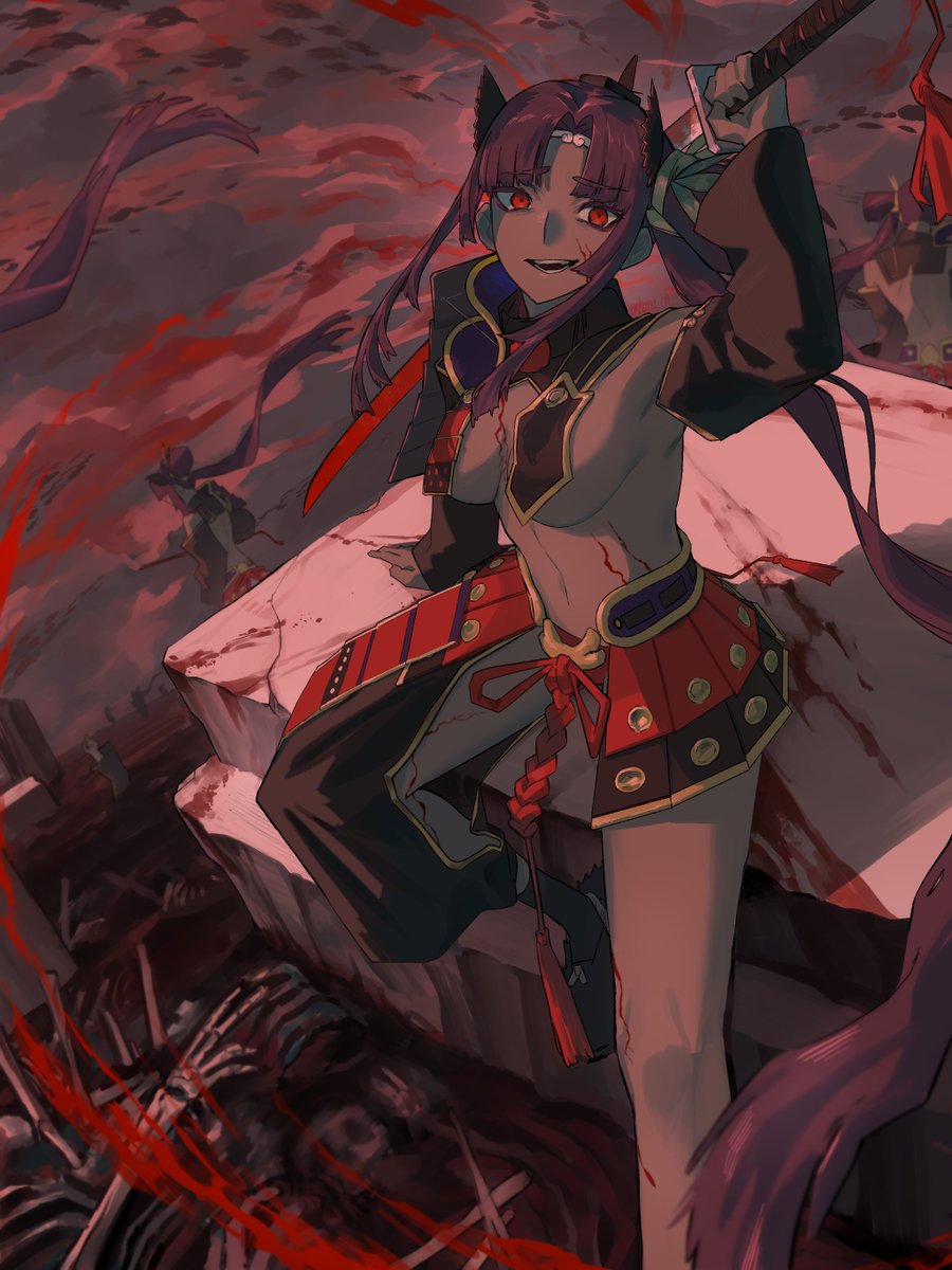 #FGO 
牛若丸(バーサーカー)