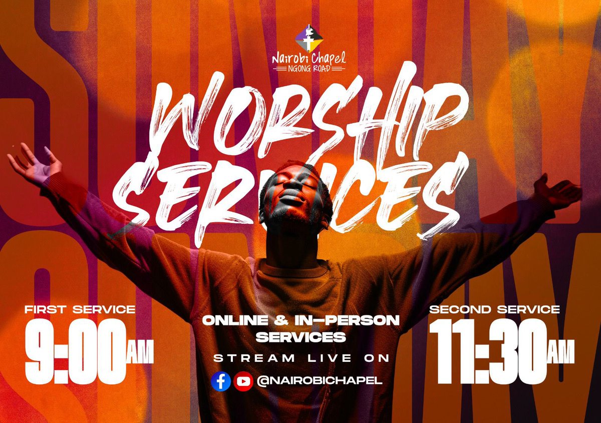 NairobiChapel's tweet image. Sunday is coming fam! 
Here’s to counting down to the best day of our week!

This Sunday is extra special because it’s our Annual #BikersPrayerDay in our 11:30AM Worship Service!

Services: 9:00AM &amp;amp; 11:30AM
Location:  In-person | Church Online | YouTube

#Makeover