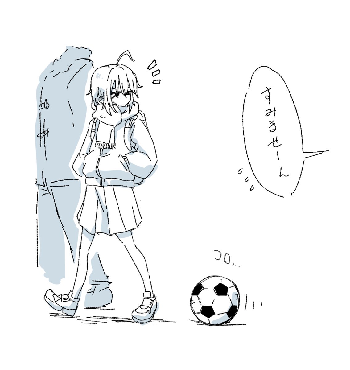 boblim1204's tweet image. 帰り道(1/2)