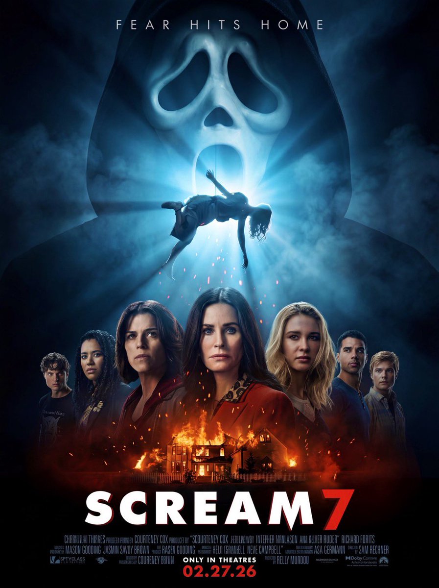 UnlHorror_'s tweet image. Holy shit, Now that what I call a poster! 🔪

#Scream7 #ScreamVII