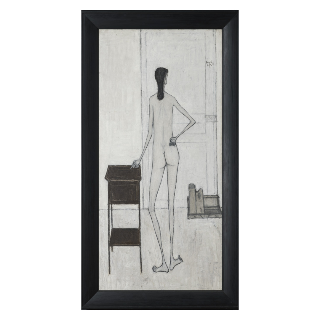 ベルナール・ビュフェ
《後ろ姿の裸婦》
油彩・カンヴァス、1948年

アーティストの目は何をみていたか
―ビュフェ、エコール・ド・パリ、そして現代アートへ

Bernard Buffet,
Femme nue de dos,
oil on canvas, 1948

What the Artist’s Eye Sees:
Buffet, École de Paris, and Contemporary Art