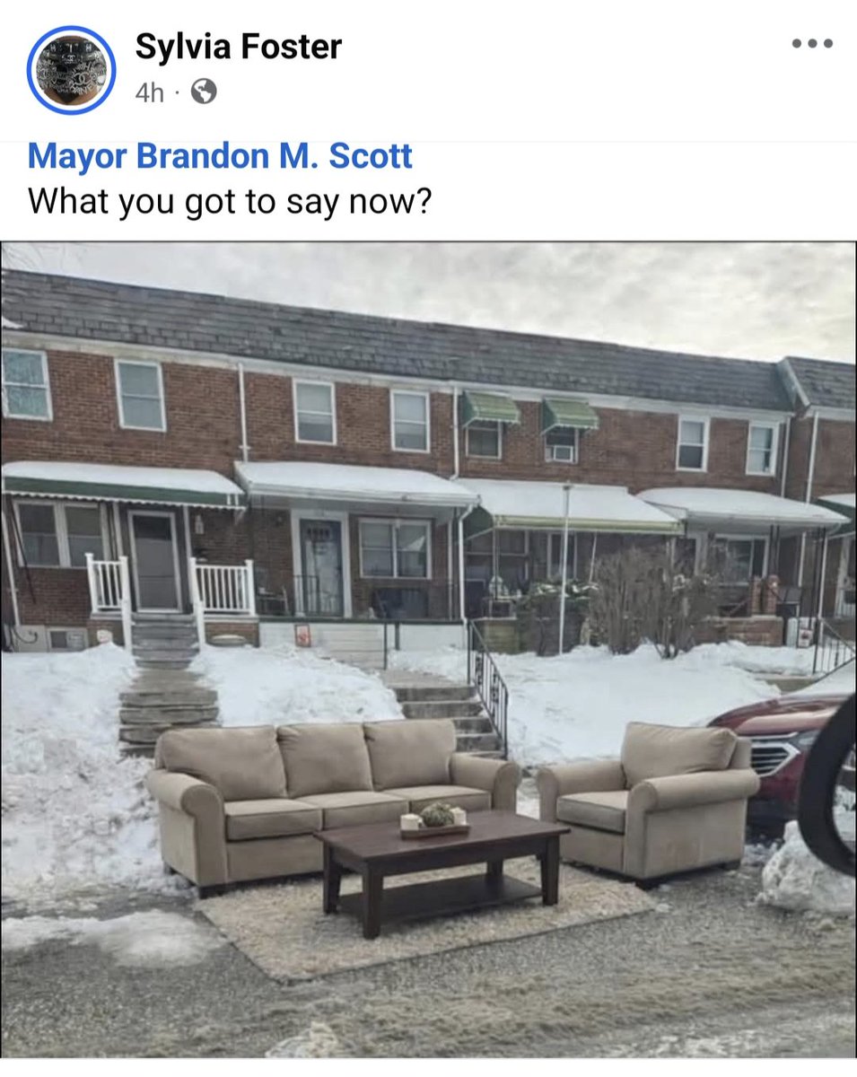 There's a not-so-quiet winter war in Baltimore.