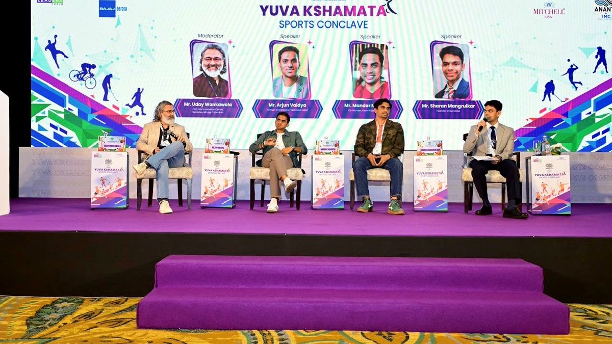 🇦🇺 &amp; 🇮🇳 are forging a sports partnership for the future! As 🇮🇳 advances its National Sports Policy, 🇦🇺 is working closely with 🇮🇳 to realise its growing sport ambitions. Big thanks to <a href="/IMC_India/">IMC Chamber of Commerce and Industry</a>’s Yuva Kshamata Sports Conclave for hosting this timely event #Olympics #sports