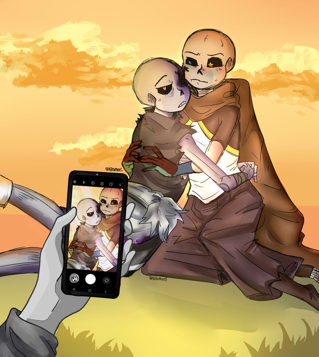 kiromori_'s tweet photo. A "friendly" hug now is inmortalized, thanks Core Frisk ✌️
#inkcross #crossink #undertaleau #crosssans #inksans https://t.co/2TR4ZJPK5j