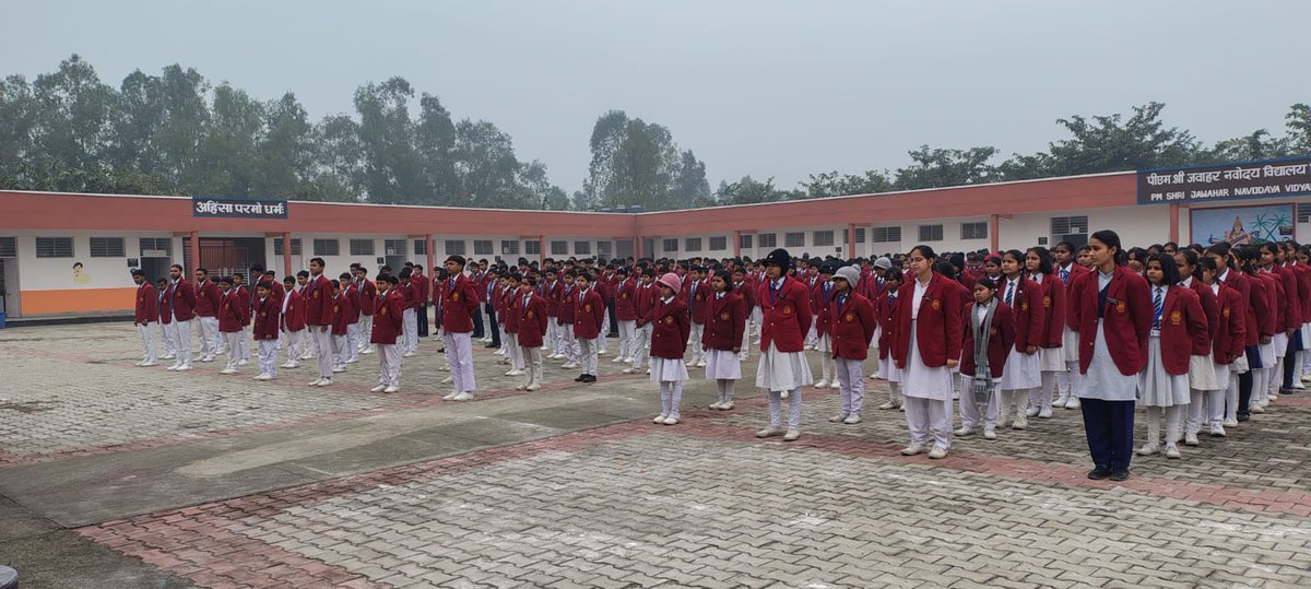 PMShriJnvRampur's tweet photo. Shaheed Diwas 2026 is observed on 30 January 2026 to honour Mahatma Gandhi and India’s martyrs, PM SHREE JNV KIRA RAMPUR.
#nvsrolko
#nvshq https://t.co/US7Etw0dwl