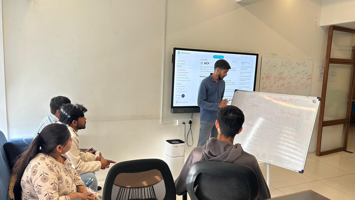 THE ENERGY IN BetterBugs OFFICE RIGHT NOW 📈
3 days until <a href="/ProductHunt/">Product Hunt 😸</a> launch.
And the team is ELECTRIC.

It all leads to Feb 3rd (Product Hunt)

MCP + BetterBugs = Debugging revolution.

And we are about to show the world.
ARE. YOU. READY?!

Because we have never been more ready