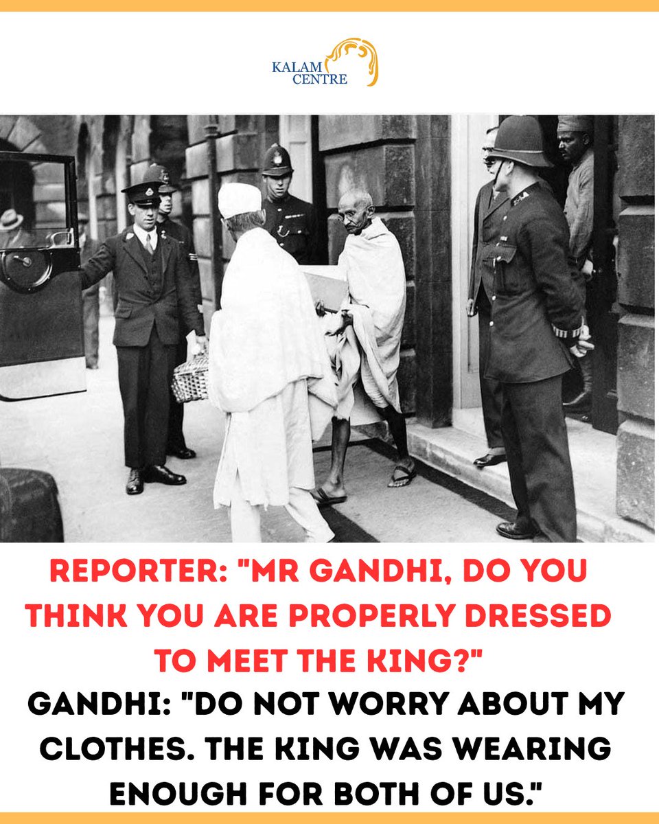 In 1931, as Gandhi travelled to London for the Round Table Conference, not everyone in Britain welcomed him with respect. Winston Churchill famously mocked him, calling him a “half-naked fakir” who dared to walk into the corridors of imperial power as an equal.

But Gandhi had