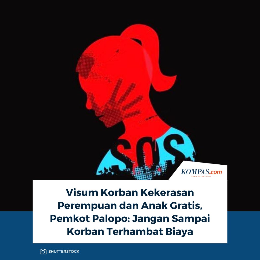 kompascom's tweet image. Pemerintah Kota Palopo, Sulawesi Selatan, memastikan layanan visum dan pemeriksaan ultrasonografi (USG) bagi korban kekerasan terhadap perempuan dan anak tetap ditanggung oleh pemerintah pada 2026.

Baca di sini: makassar.kompas.com/read/2026/01/3…

~AA #Visum #Kekerasan #Sulsel