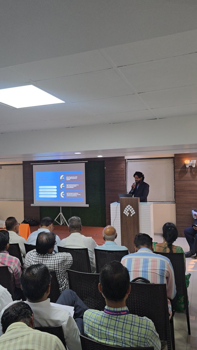 amigoestech's tweet photo. How Artificial Intelligence is transforming the finance and banking ecosystem.
Session Delivered by: Abhijitsingh Chandel @Abhijitsing4U
MD | AmigoesTech
#Maharashtra #Ai #Finance #Nagpur #Solapur #pune #satara #sangali #Kolhapur https://t.co/JjKp7tEfhM