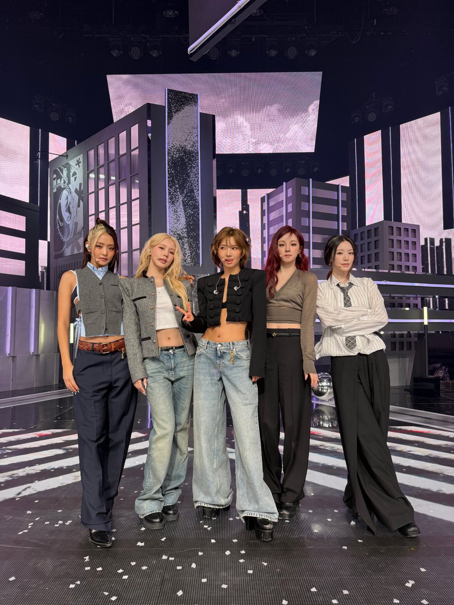 아이들 뮤직뱅크 Mono 현장 사진