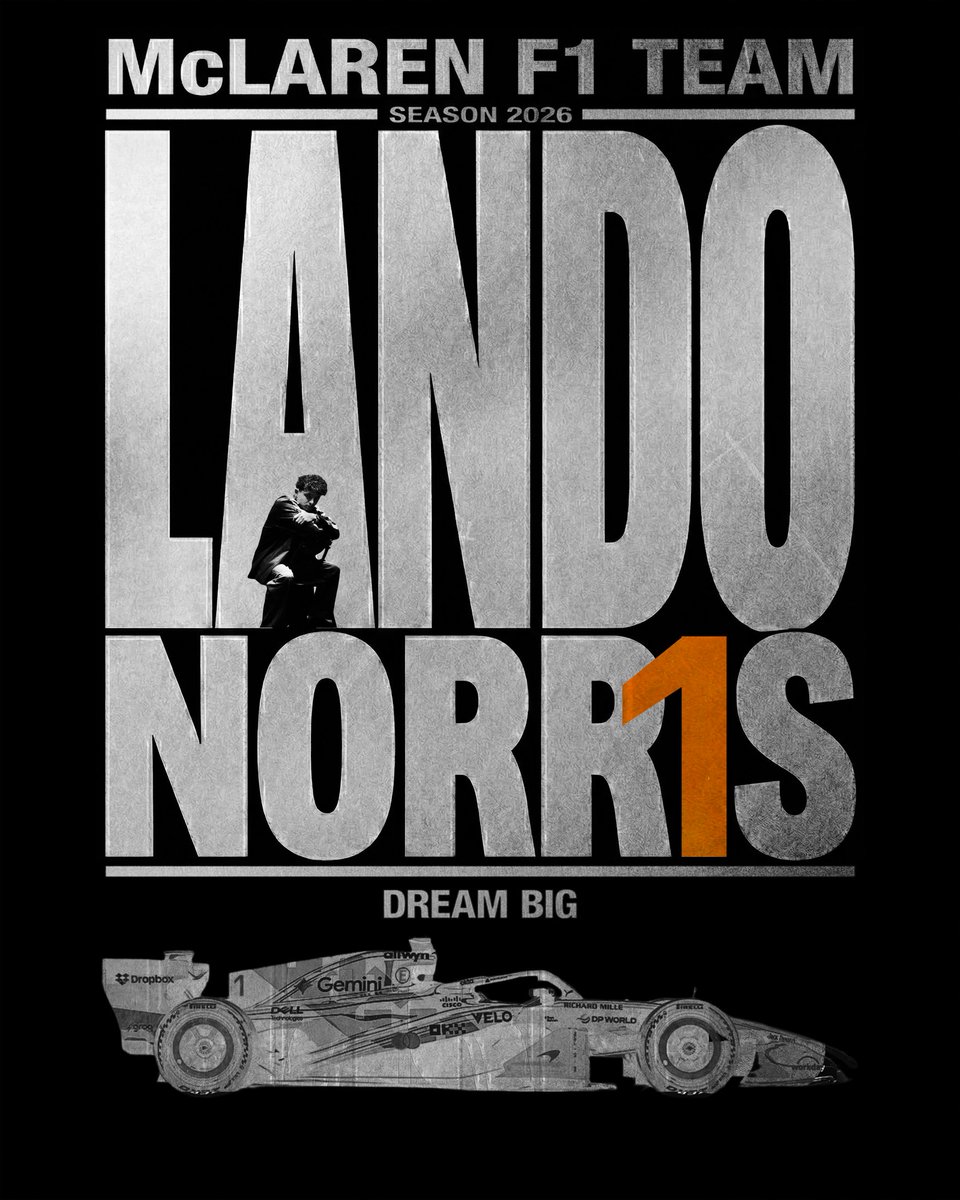 azkigram's tweet photo. Lando Norris Marty Supreme Poster Design - Photoshop

#f1 #FORMULA1 #McLarenF1 #landonorris https://t.co/o13BhZdd7I