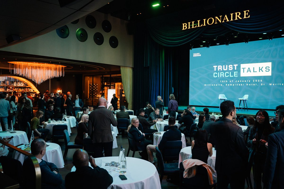 Trust_Square's tweet photo. Digital Trust in AI & Web3 ๐
At #TrustCircle Talks in St. Moritz, @ASarhaddar (@ivaultapp) & Patricia Costa (@PwC_Switzerland) showed how transparency, governance, and community-focused design rebuild trust and ensure lasting digital confidence. https://t.co/oYnuNJxoLu