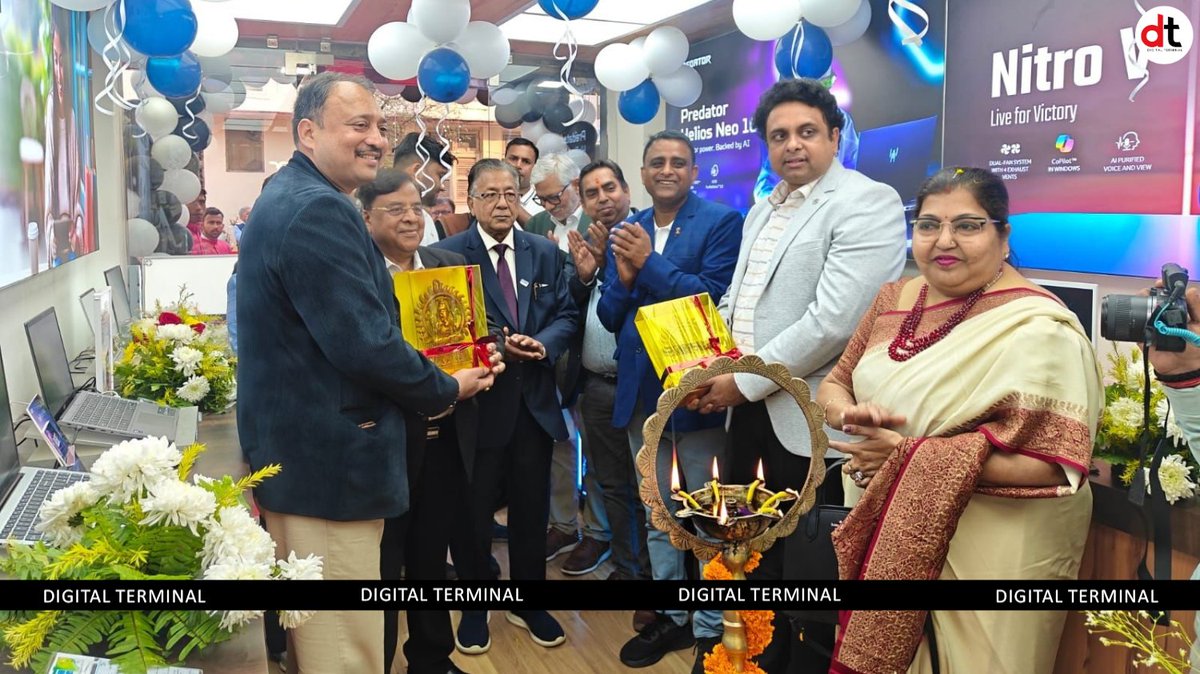 dterminalIN's tweet photo. Acer Strengthens Retail Presence in Bihar with Exclusive Store Launch in Patna
#Acer has further strengthened its presence in eastern India with the inauguration of its exclusive #Acerstore in Patna, Bihar, launched in...
Read More๐https://t.co/oOLfIOF1f2
#AcerIndia https://t.co/CX4N6LAEfY