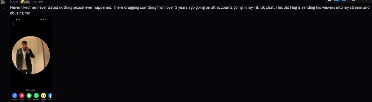 FnRKrew's tweet photo. again, is this your excuse to why we shouldnt expose you committed a class 2 felony? check the prison times for it. youll be there soon 
@Hzyafnbr also i did not send anyone. they have their own minds to realize the sick fuck u are https://t.co/Db6oUH9Rz3