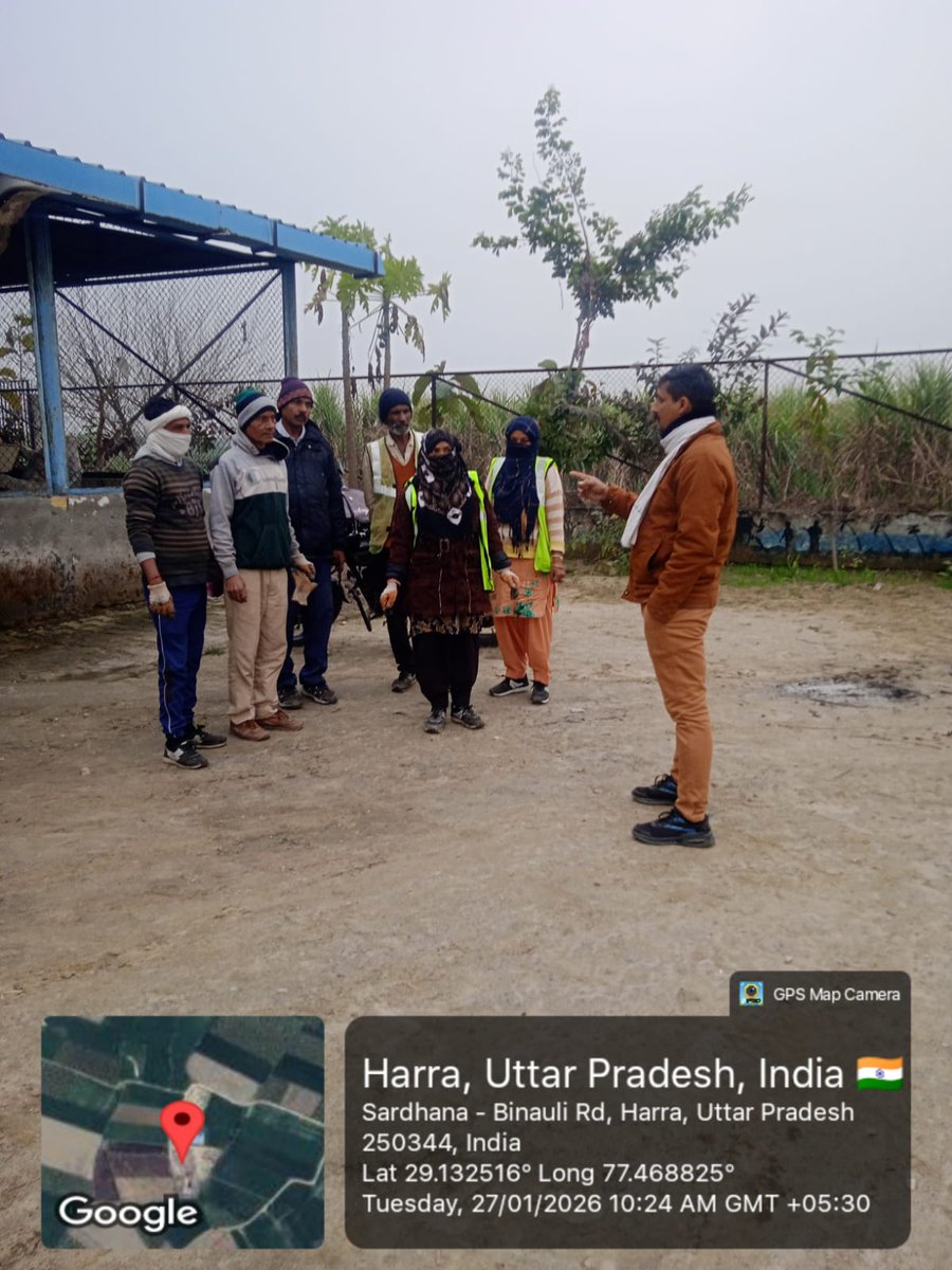HarraNagar's tweet photo. आज MRF (मैटेरियल रिकवरी फैसिलिटी) पर IEC टीम द्वारा नगर पंचायत के कर्मचारियों को प्रशिक्षण दिया गया। प्रशिक्षण के दौरान कचरे के पृथक्करण, संग्रहण, छंटाई (सेग्रीगेशन) एवं सुरक्षित निपटान की प्रक्रिया को विस्तार से समझाया गया। https://t.co/GGz4dhgzGZ
