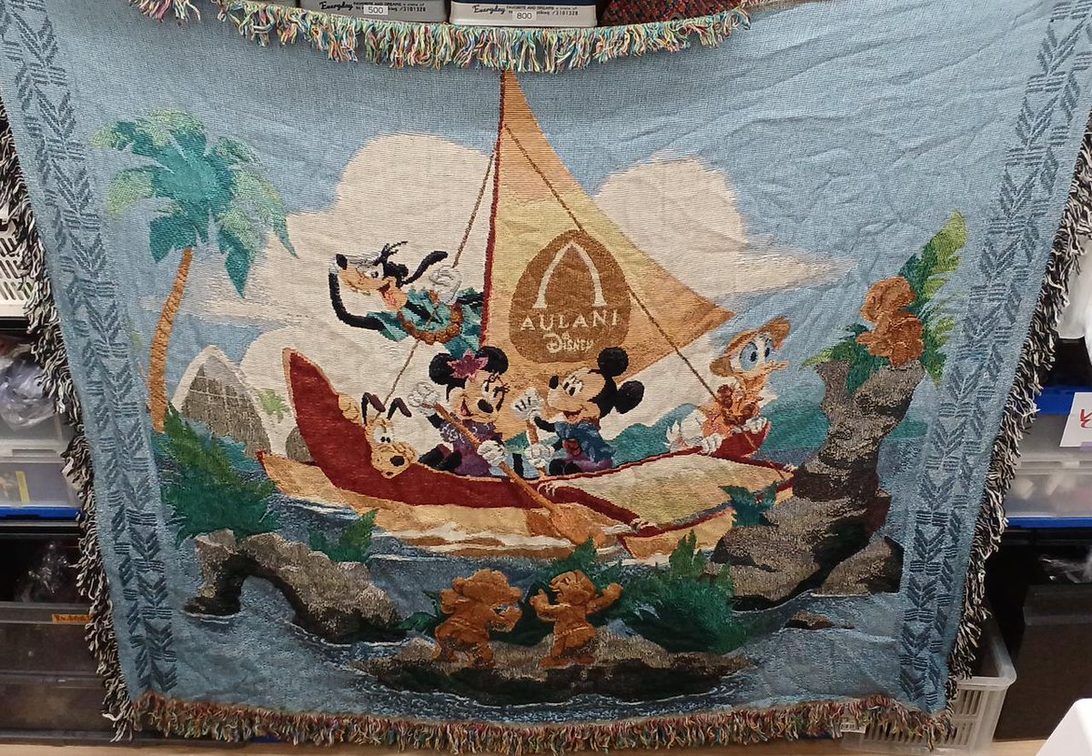 アウラニ #ディズニー 限定のラグが入荷です！ 130cm×150cmのビッグ