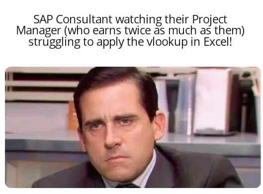 Eursap's tweet photo. Another true story! 😂
#sap #sapmemes #saplife #fridayfun #eursap https://t.co/Hu0PEqtTTs