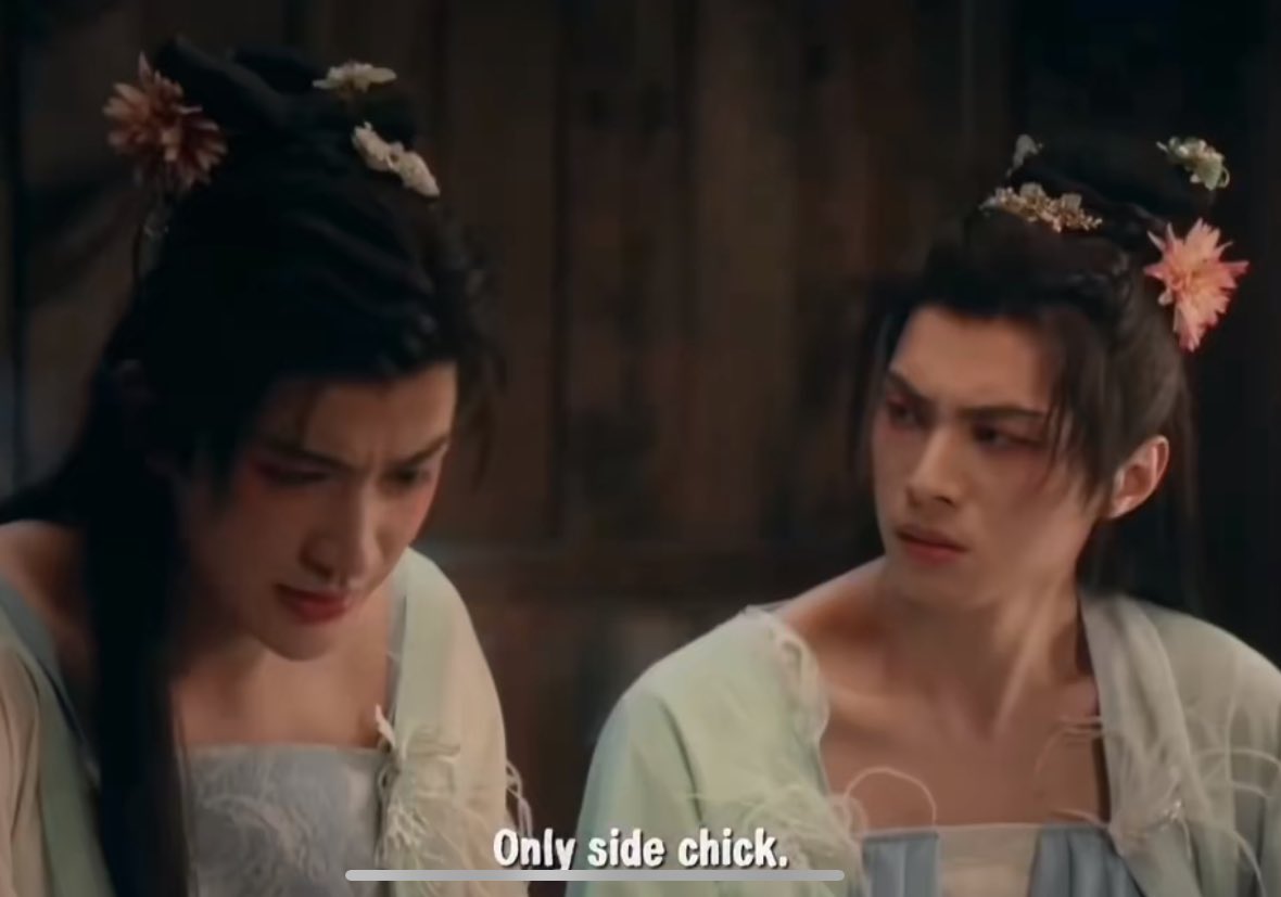4mingzai's tweet photo. “you can’t be my side kick anymore”

“only side chick”

I CAN’T 😭😭😭😭😭😭😭😭😭😭😭😭😭😭😭😭😭
#TheBloodofYouthQuestofHeroicHearts #LinZehui #CaiZhengjie 

#少年歌行之天下无双 #林泽辉 #蔡正杰 https://t.co/vsRapSbSW2