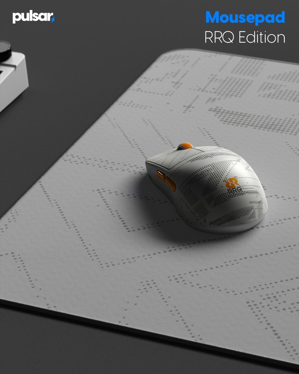 PulsarIndonesia's tweet photo. Upgrade setup kamu sekarang.
Rasakan kontrol pro dengan Mousepad Pulsar x RRQ.

Ready Stock!!!

#ProSetup #PulsarRRQ #EsportsReady https://t.co/ngqixexPXF