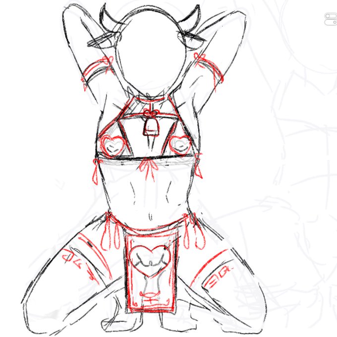 衣装考えてた♡
カントボーイくん
牛さんチャイナ 