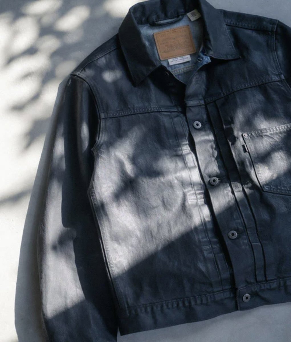 nnnagi74's tweet photo. ここだけの話、予約開始と同時にゴールデンサイズほぼ完売したLevi's BIOTOP のトラッカージャケットが密かにJUN ONLINEで全サイズ復活してます

https://t.co/yVvvYFPw6d https://t.co/mkZ4xReWjX