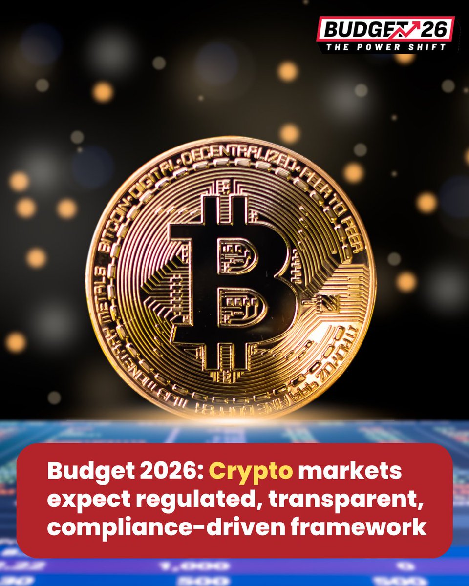 As #Budget2026 approaches, the #crypto (virtual digital asset) sector is  seeking long-awaited regulatory clarity to restore investor confidence,  along with a rationalisation of the current 1% #TDS on #crypto  transactions. #ETMarkets https://t.co/ZVjpWRBMgI