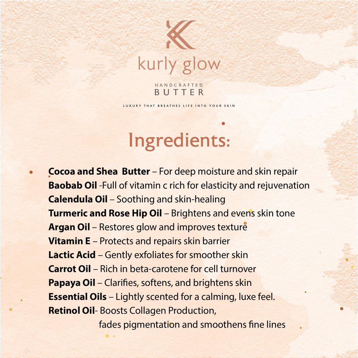 Kurlycheeks's tweet photo. I have an end month offer for the body butters… both the hydrating and exfoliating one😊 The ingredients list for both, depending on what your preference is… https://t.co/3QRBtXCEO4