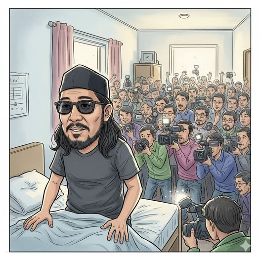 Narayans92's tweet image. सर ब्युँझने बित्तिकै उठ्नुभो
सर उठ्ने बित्तिकै ट्वाइलेट जानुभो
सरले चप्पल लगाउनुभो
सर रित्तो खुट्टा हिँंड्नुभो
सर मुस्कुराउनुभो
सरले आकाश हेर्नुभो
सर आज निकै गम्भीर हुनुभो
सरले साइकल चढ्नुभो
हाम्रा समाचार, हाम्रा कुराकानी !
#nepalipolitics #facebookpost