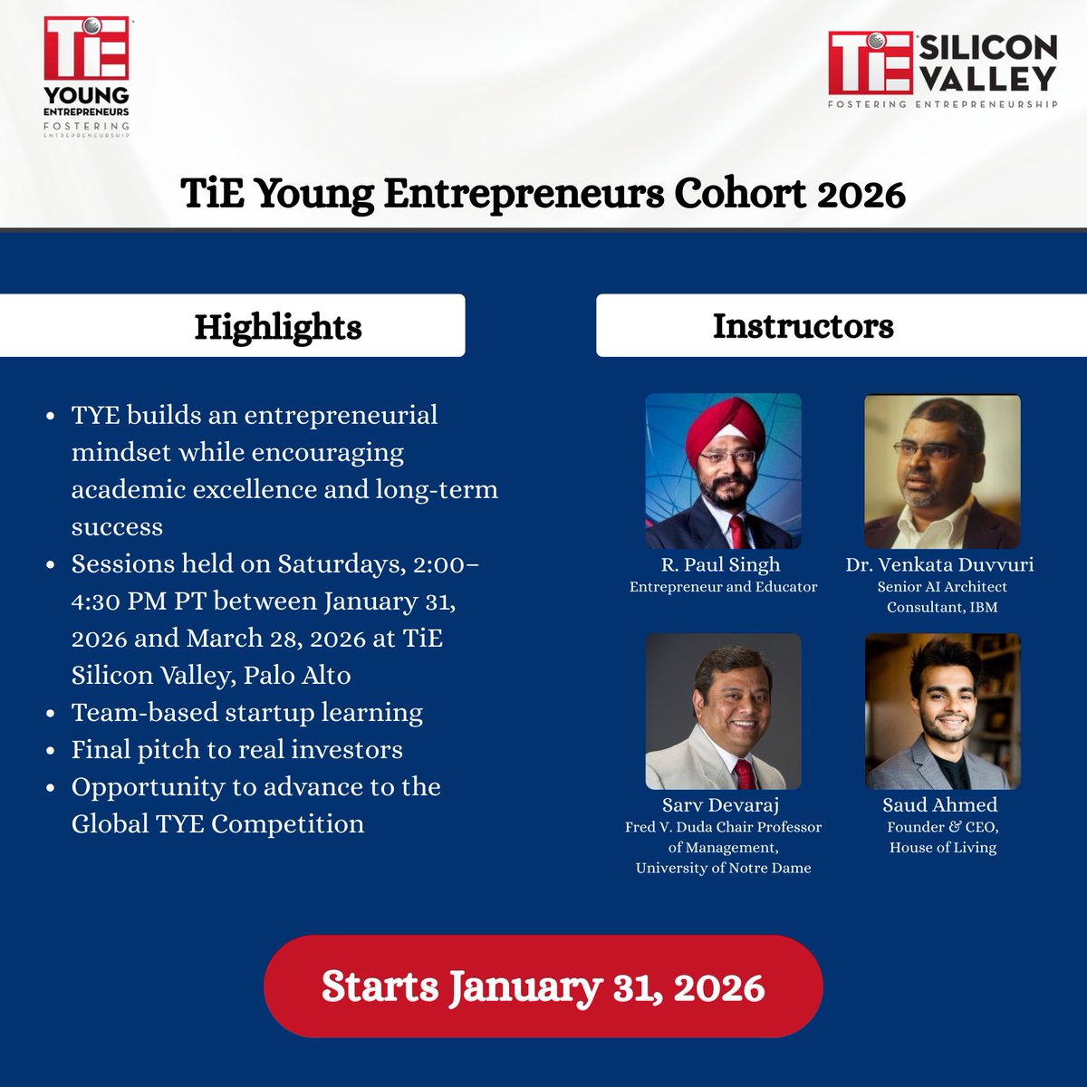 TiE Silicon Valley tweet media