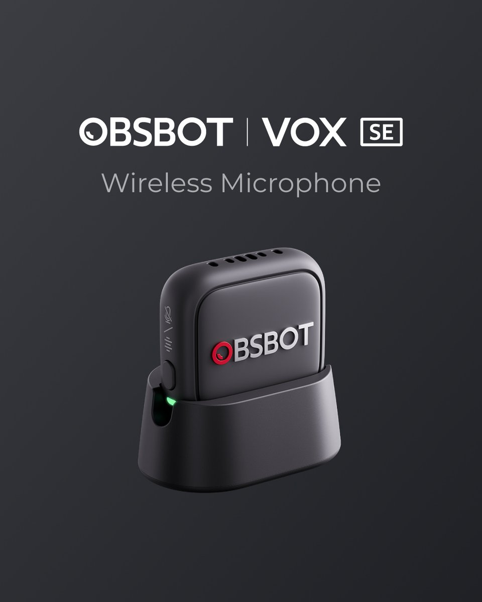 OBSBOT tweet media