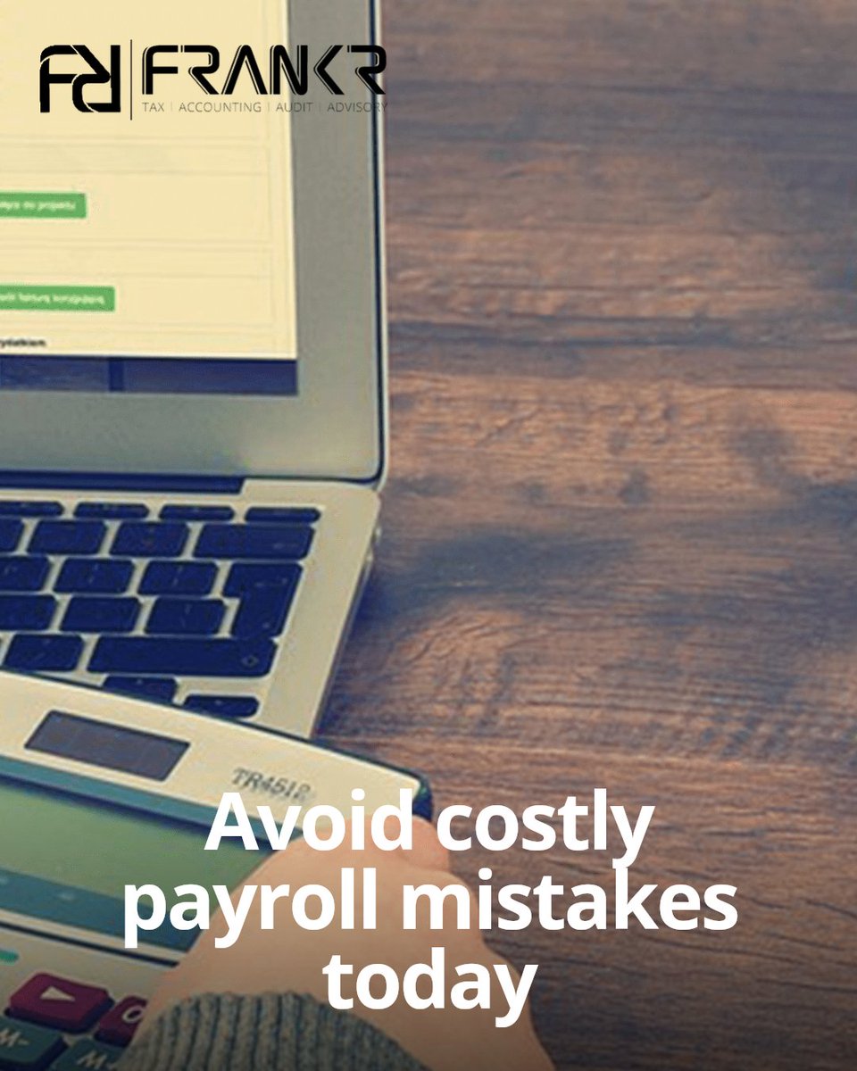 FRANKRTaxCareSA's tweet image. Avoid payroll errors. Get expert support. #IT14 #Accounting #AuditReview #SDL #Returns

Stay compliant and avoid SARS penalties. Get urgent professional Accounting, Tax &amp;amp; Payroll support before deadlines cost you money. wa.me/27617002016
