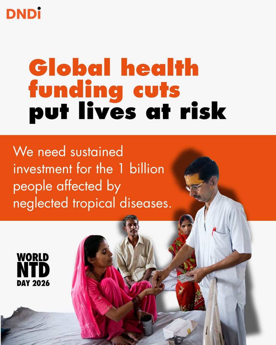 Drugs for Neglected Diseases initiative tweet media