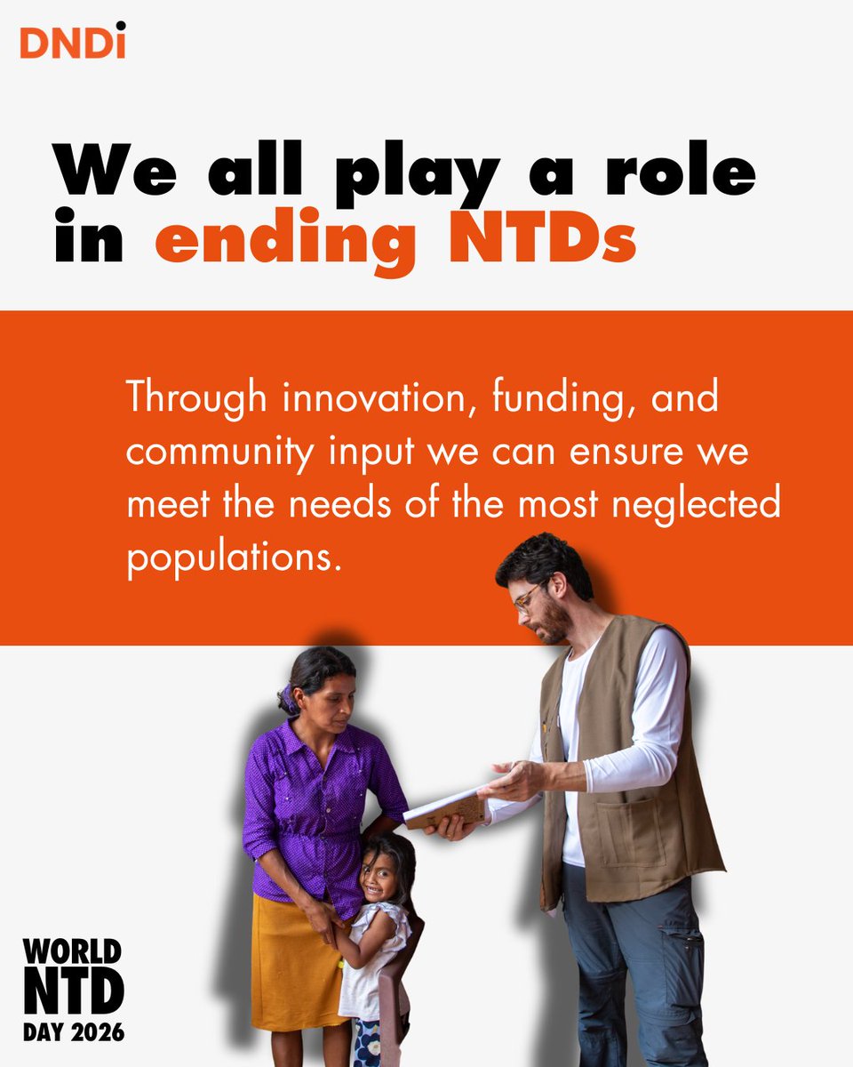 Drugs for Neglected Diseases initiative tweet media