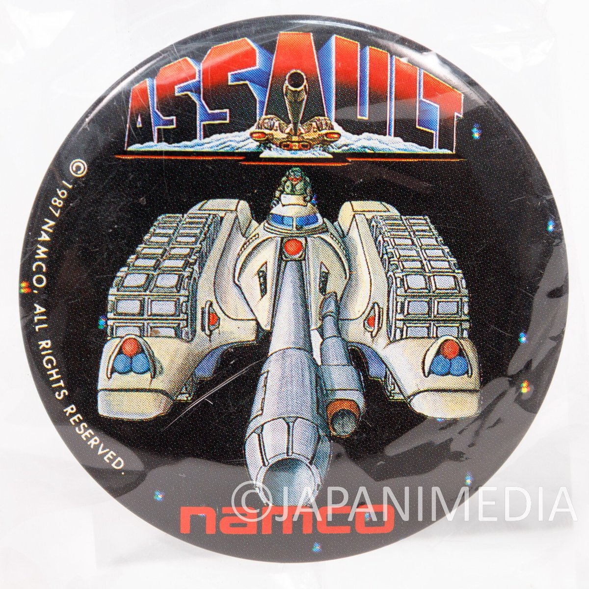 JapanimediaEbay's tweet image. Assault button badge pins from NAMCO, released in Japan for fans of classic arcade games. A compact and collectible game pin set featuring retro designs, ideal for collectors of vintage Japanese game items.

ebay.com/sch/i.html?_ss…

#Assault
#ButtonBadge
