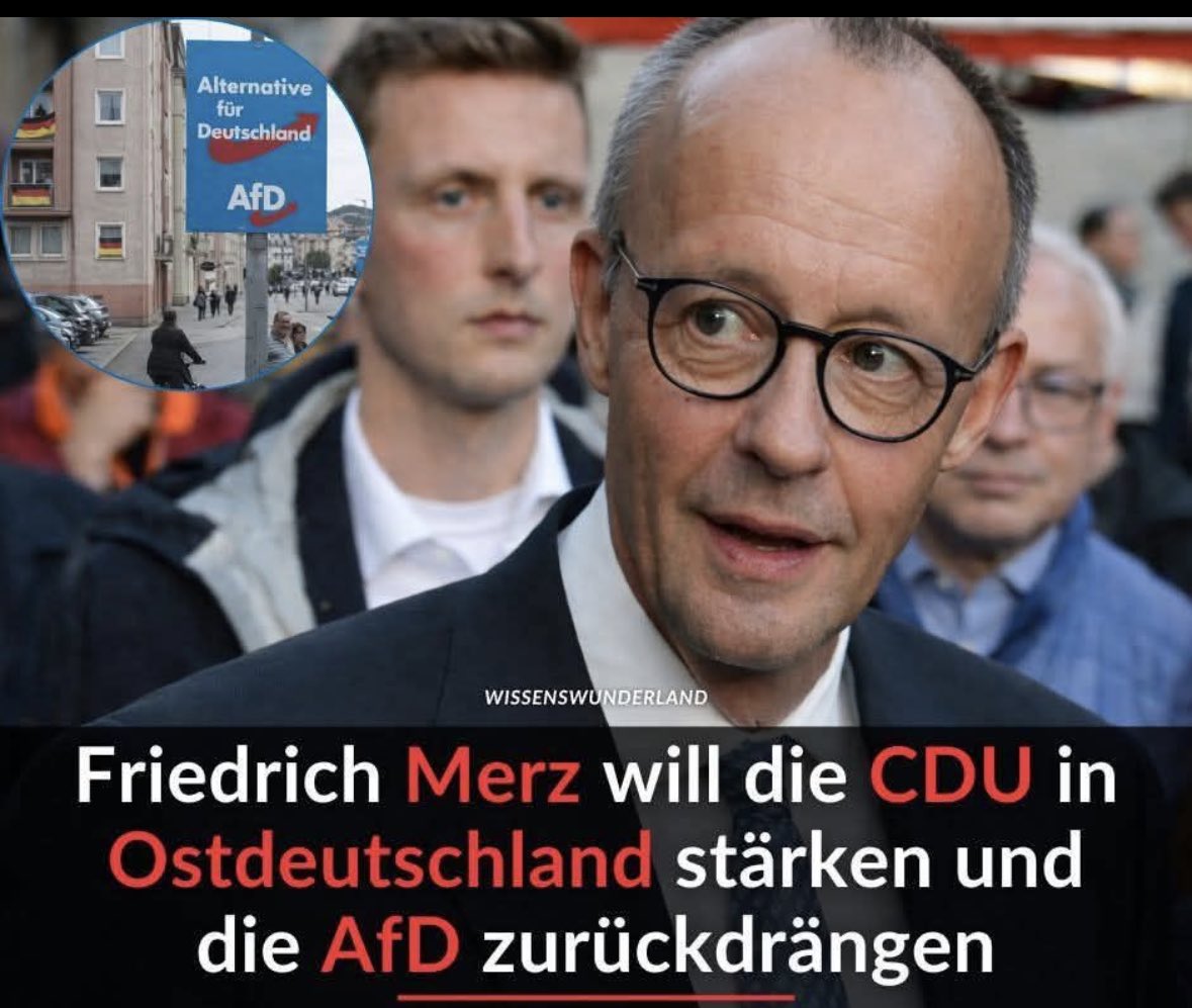 Na dann komm mal her, wir werden dir zeigen wie willkommen du im Osten bist. 
Erst wollte du die AfD halbieren und jetzt zurückdrängen.
Hat beides nicht funktioniert, das Gegenteil ist der Fall.
Fazit: Du kannst es einfach nicht! 😂