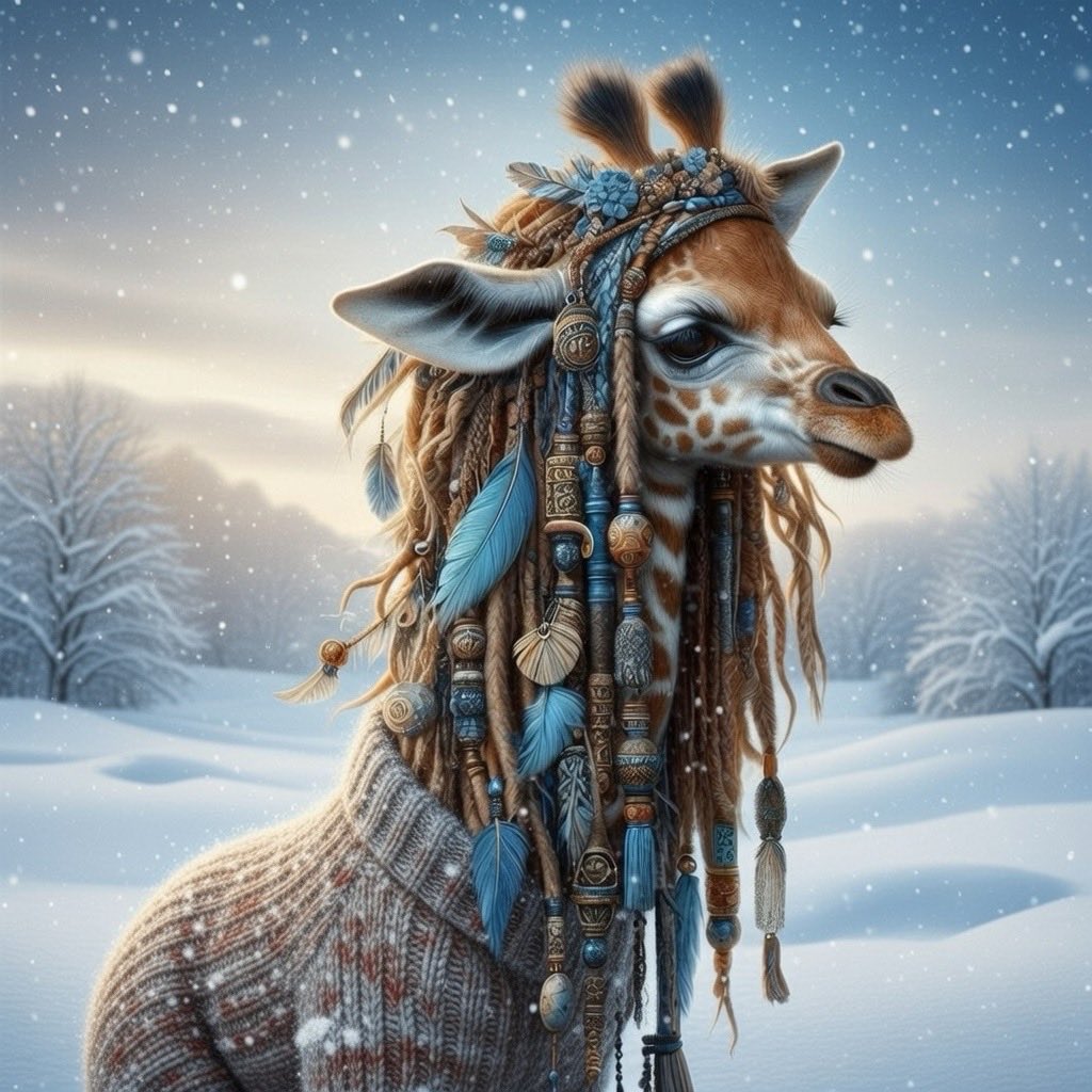 ☃️❄️Guten Morgen Freunde des Freitags der stärksten Giraffenbohne 🩵☕️✨🦒  Genießen wir alle das Wochenende trotz der Idioten 🥳