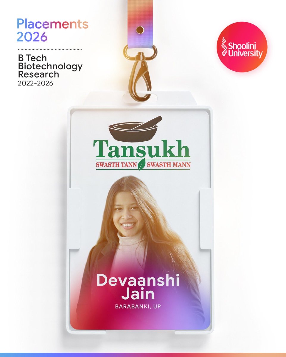 Shoolini University tweet media