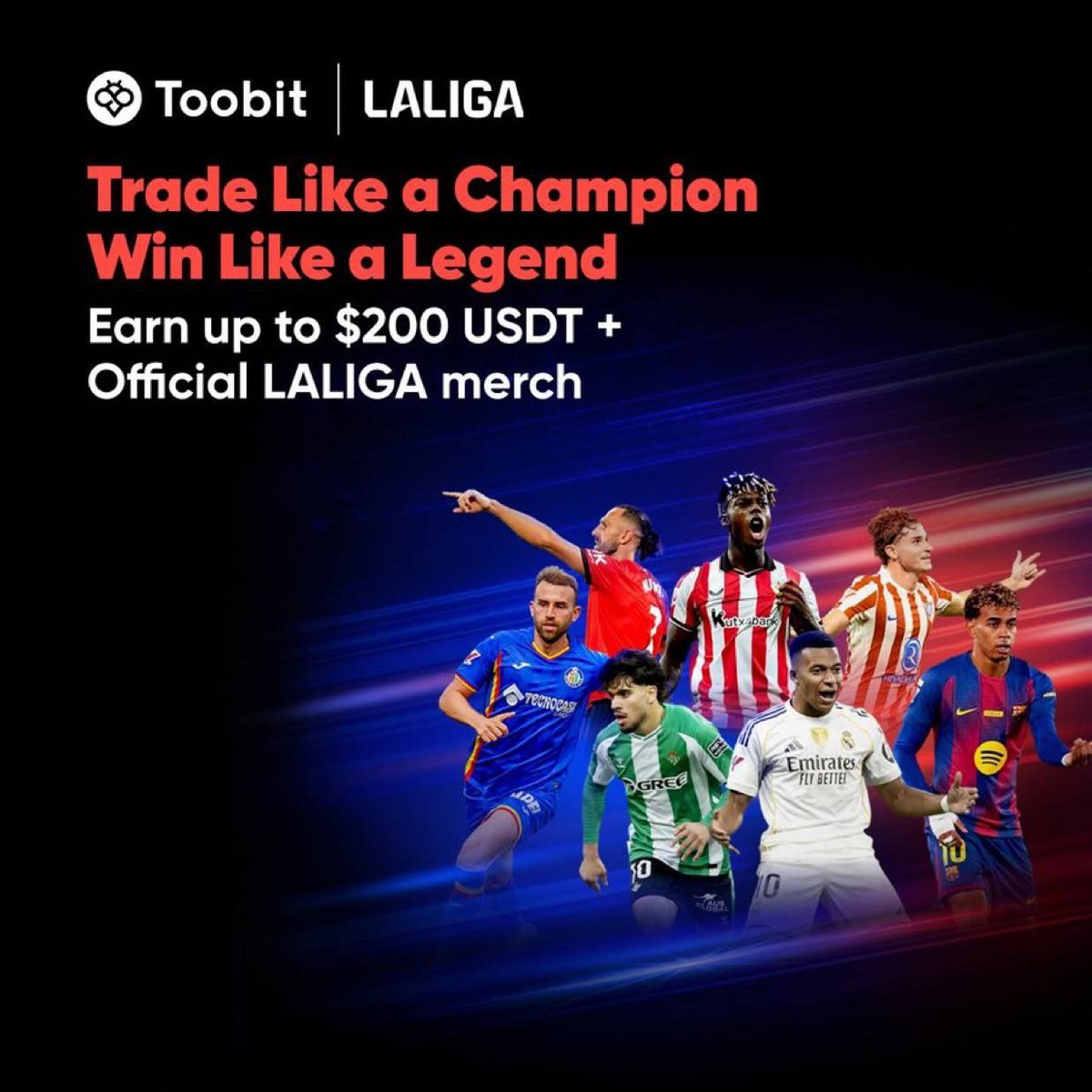 Setiap pasukan hebat dikuasakan oleh peminatnya ⚽🔥

Tunjukkan semangat LALIGA anda, nyalakan X dan Telegram, dan buka kunci ganjaran — serta barangan bola sepak eksklusif di sepanjang jalan.

Berdaganglah dengan gigih. Sokonglah dengan lebih gigih.

👉 Sertai Zon Peminat
