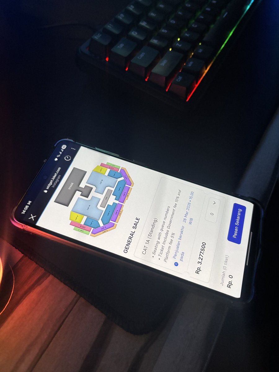 WTS TIKET KONSER HEARTS2HEARTS FANMEETING IN JAKARTA

- fee 50k/tix
- pakai data kalian
- self payment
- fee dibayar setelah secured

dm yaa / reply yaa

wts wtb jual jastip jaswar jasa war joki konser h2h fanmeet