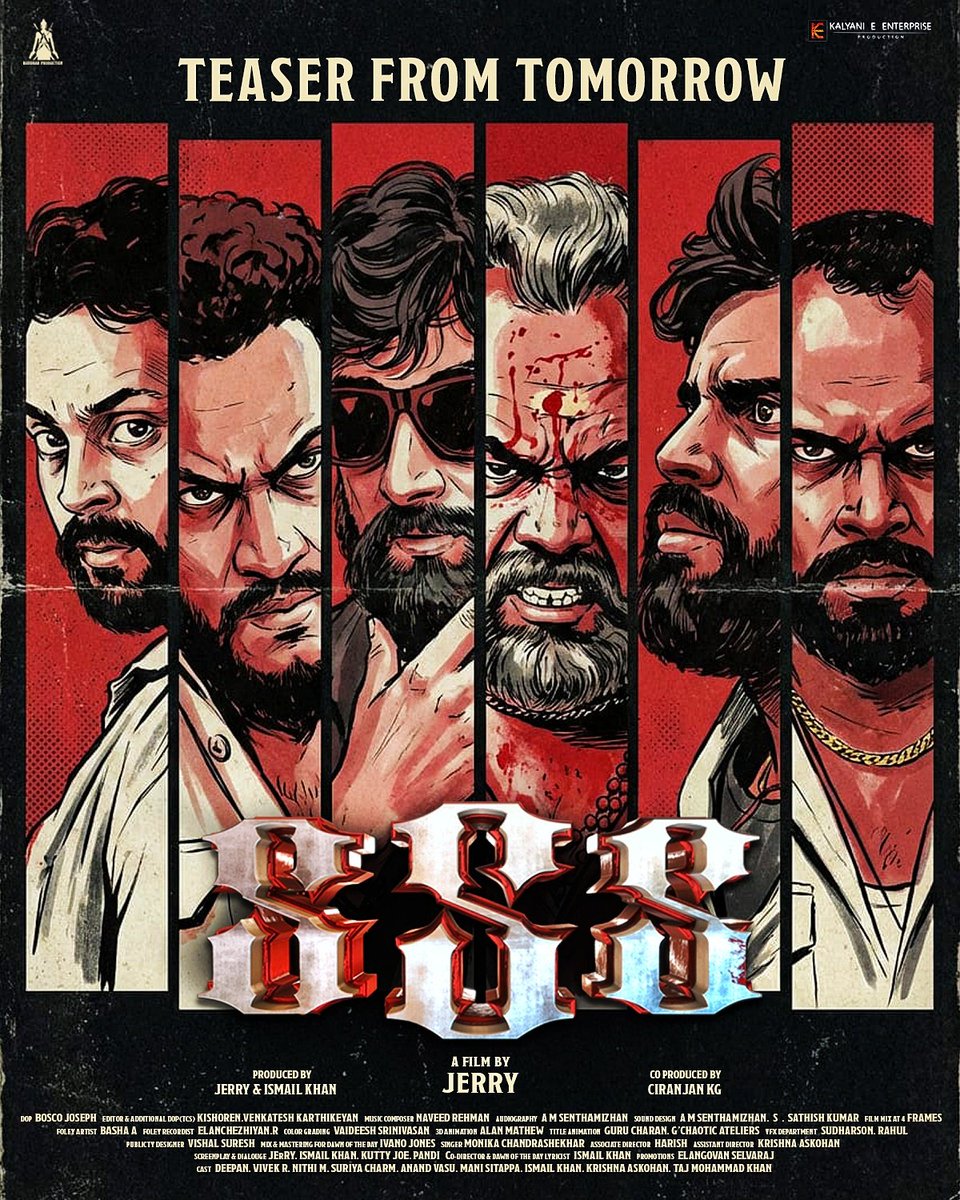 buddhar_p2021's tweet photo. " Triple - S " - ☠️ SSS ☠️Teaser From Tomorrow !!!
The Retribution of the Cold Blood 😈
Film by : @jerrymarky 
Produced by : @jerrymarky @ism_a425
Company Production : @buddharproductions
Co Producer by : kee_productions https://t.co/jng0UZrTHt_ran_official https://t.co/IXUhYHcQk5