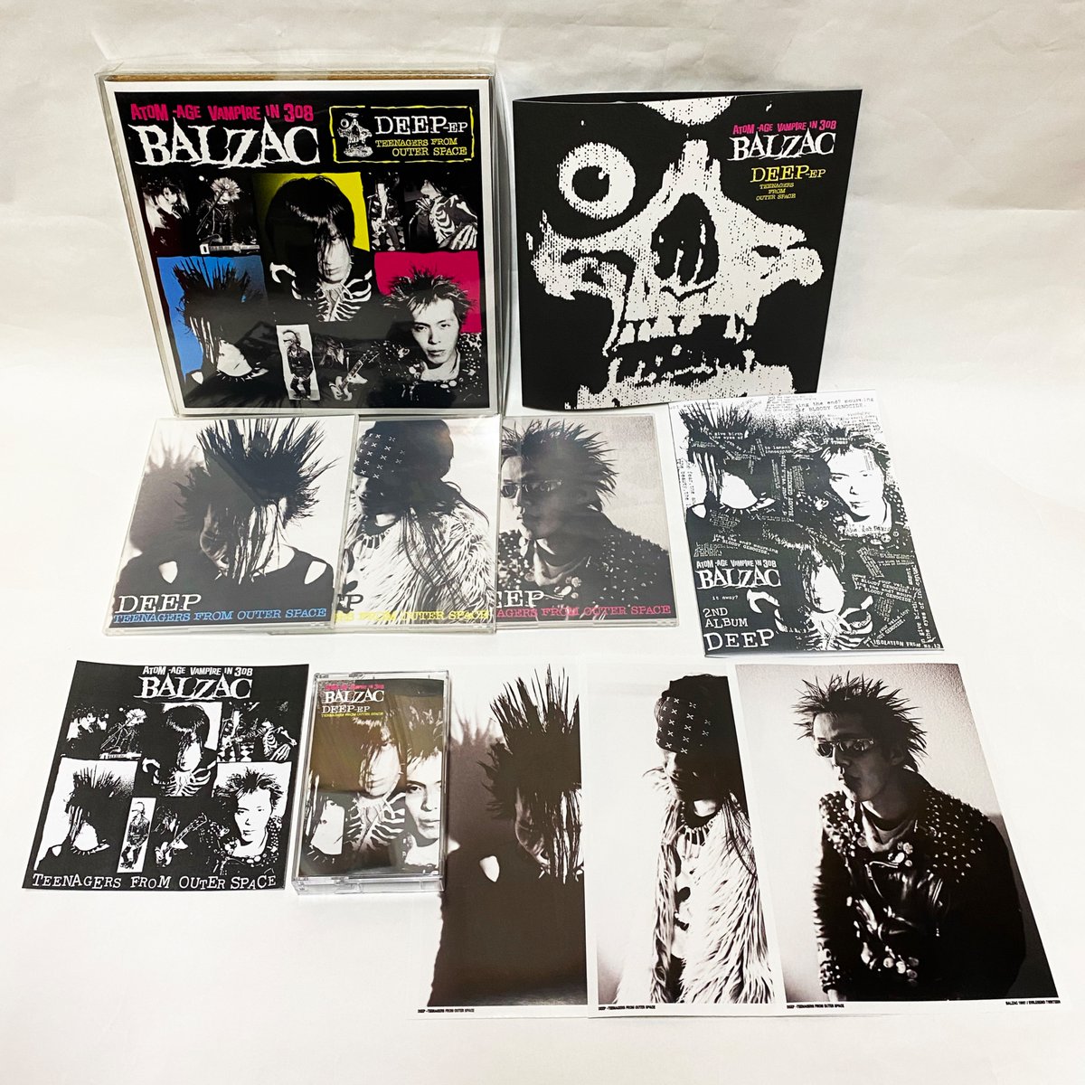 BALZACの3月08日大阪難波MELE・LIVE『DEEP』開催を記念してアナログ盤7