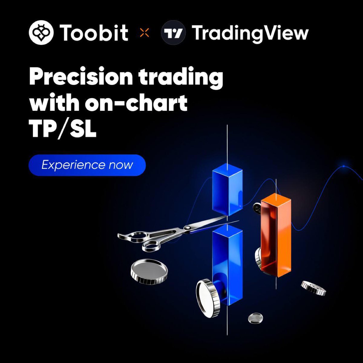 Berdagang dengan tepat, dalam masa nyata.

Laraskan ambil untung dan henti rugi terus pada carta untuk pelaksanaan yang lebih pantas dan lebih bijak.
Tiada tekaan. Hanya kawal. 📈

Terokai lebih lanjut 👉 toobit.com/en-US/announce…