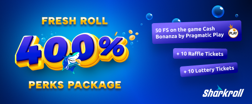 SharkrollCasino's tweet photo. $10 challenge: How far can it take you at Sharkroll? 🦈
🚨 Fresh Roll 400% Perks is LIVE!
🔥 400% Bonus
🎰 50 FS on Bull Fiesta
🎟️ 10 Lottery
🎫 10 Raffle
One small deposit. Big shark energy. 💪
Try it NOW!
https://t.co/sQNqWlYZAn
#FreshRoll #CryptoCasino