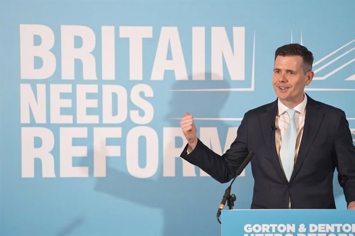 DavidReform11's tweet image. 💙💙💙Please Re-Tweet 💙💙💙
Gorton and Denton needs Reform  
Vote for Matt Goodwin
Thursday 26th February 2026  
He needs your vote. Your country needs you to vote.
We need to send a message, enough is enough.
Starmer OUT, Labour OUT.