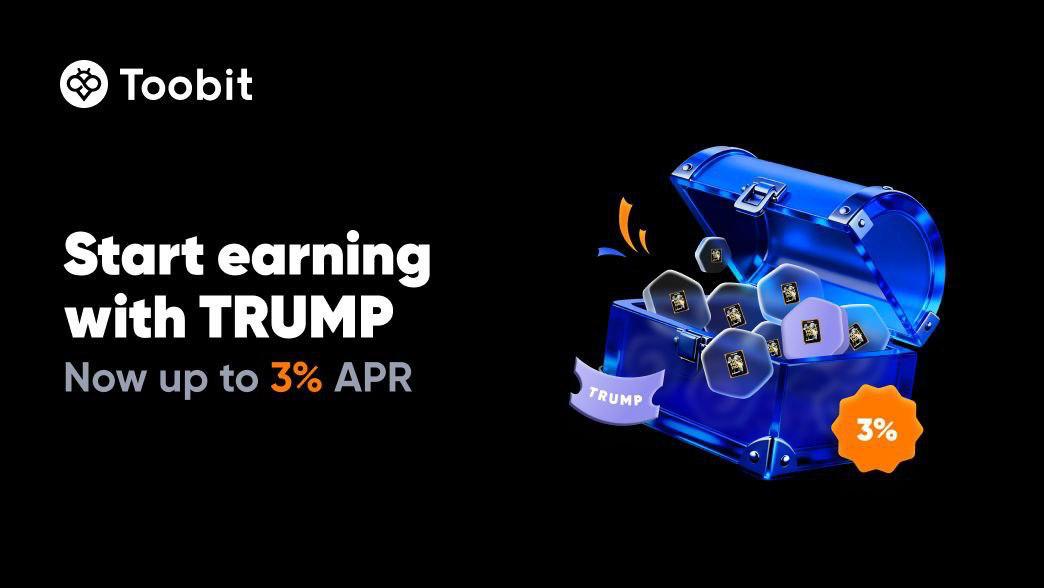 📢 $TRUMP Flexible Earn Sekarang Telah Aktif di Toobit

Toobit kini menyokong $TRUMP Fixed dan Flexible Earn, memberikan anda cara baru untuk memperoleh faedah pada pegangan $TRUMP anda.

🔹 Fixed Earn: Kunci dan peroleh
🔹 Flexible Earn: Peroleh dengan fleksibiliti penuh

👉