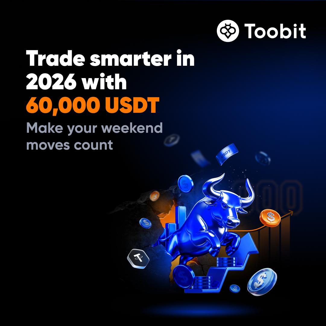 Permulaan anda yang optimistik untuk 2026 bermula sekarang 🚀

Weekend Bull Rush sudah berlangsung—deposit, dagang, dan bersaing untuk 60,000 USDT.

📆 Pusingan 3: 23–25 Jan (UTC)

Sertai sekarang 👉🏻 toobit.com/activity/t/409