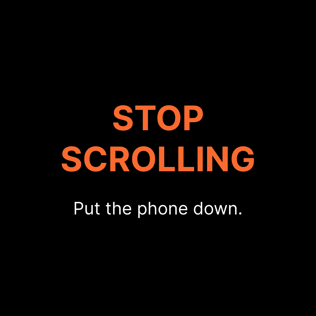 MomClockApp's tweet photo. its time to put the phone down. https://t.co/GtDSBakNsE