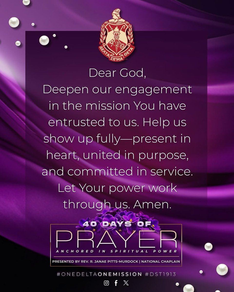 Holly_Lawson713's tweet image. The 40 Days of Prayer journey continues! Let us remain #AnchoredInSpiritualPower #DST1913 

Words of devotion and prayer. #40DaysofPrayer