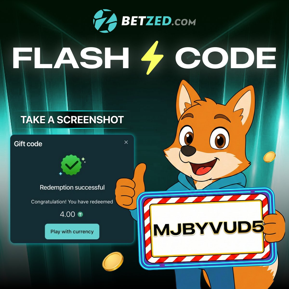 Your free code is ready 💸
Use it while it’s hot

CODE: MJBYVUD5

Claim fast and enjoy the game 💎

➡️ Redeem here: betzed.com/rewards?c=XBon…

📸 Take a screenshot of your successful code redemption and comment to receive a Surprise Gift! 🎉
(👍 Like &amp; Retweet appreciated ❤️)